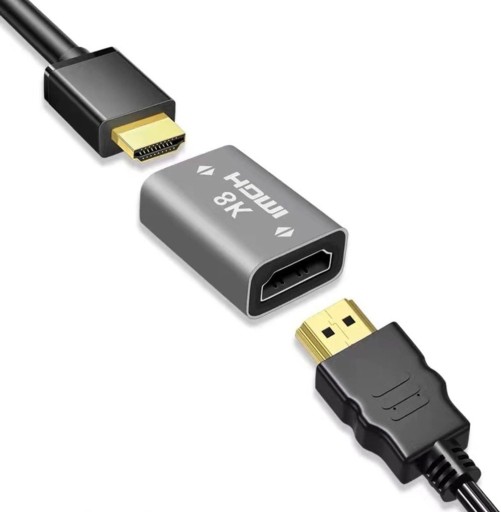 Adaptér HDMI na HDMI 2.1 UHD 8K 60Hz 4K konektor