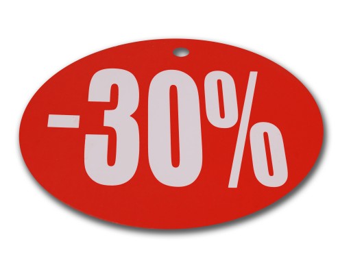 okrúhly štítok CIRCLE FI 24CM -30% CENA DOSKY