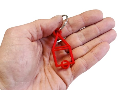 Kľúčenka ala kľúčenka Squid Game