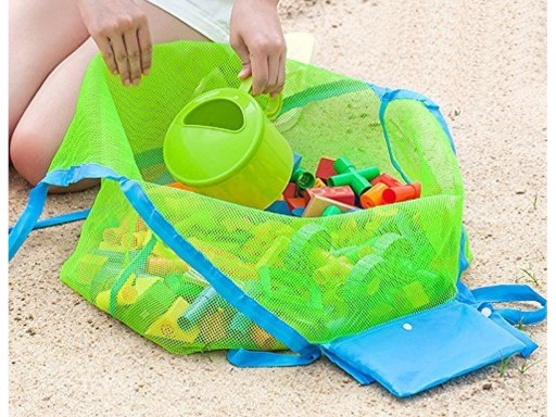PLÁŽOVÁ TAŠKA VEĽKÁ XXL SIEŤOVANÁ TAŠKA BEACH