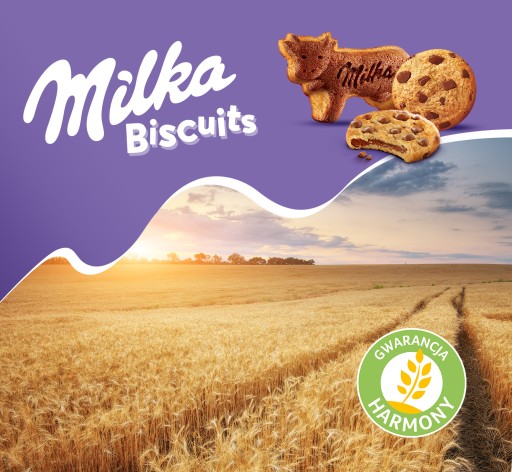 Milka Tender Moo sušienky s čokoládou 140 g
