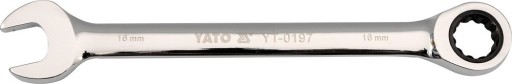 Kombinovaný kľúč s račňou 10 mm YT-0191