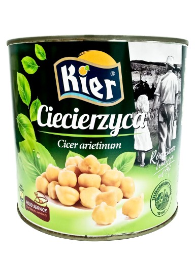 Plechovka CÍCERA 2600g CÍCER