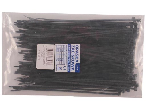 Sťahovacie pásky Sťahovacie pásky 160x2,5mm 100 ks