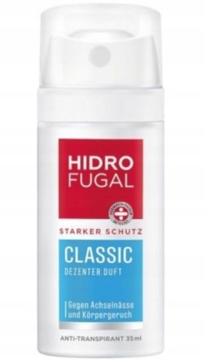 ANTIPERSPIRANT SPREJ DEODORANT ÚČINNÁ OCHRANA CLASSIC HIDRO FUGAL