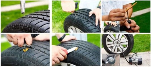 SADA NA OPRAVU PNEUMATÍK AUTOMOBILOV