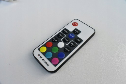 RGB LED ovládač 12 A RÁDIO DIAĽKOVÝ OVLÁDAČ