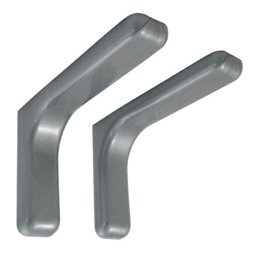 LEONARDO držiak police 12cm Silver 2 ks