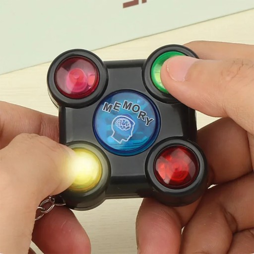ELEKTRONICKÁ HRAČKA KEYRING PAMÄŤOVÁ HRA KEYRING S PAMÄŤOVOU HROU