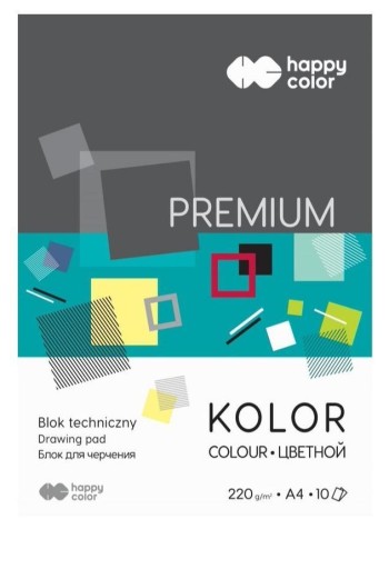 TECHNICKÝ BLOK FARBA A4/10K PREMIUM HAPPY FARBA