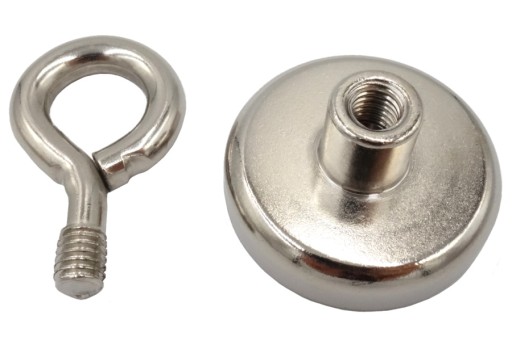 Neodymový magnet 32x7 mm 25kg s držiakom EAR