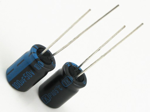 KONDENZÁTORY 100uF / 50V 8x11 LONGLIFE 105* 10KS.