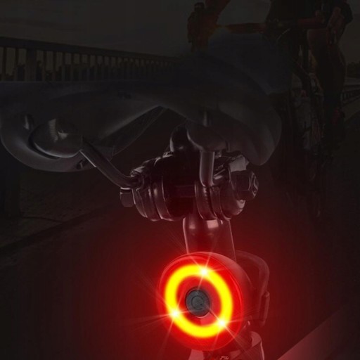 LAMPA NA BICYKEL, ZADNÝ BICYKEL, ZADNÁ LED LAMPA NA BICYKEL