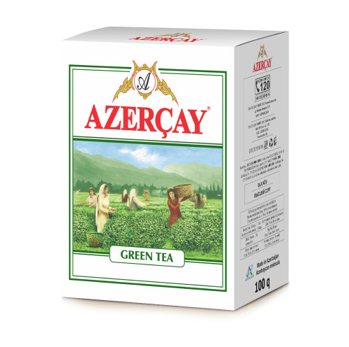 Azercay Yasil Cay zelený listový čaj 100g