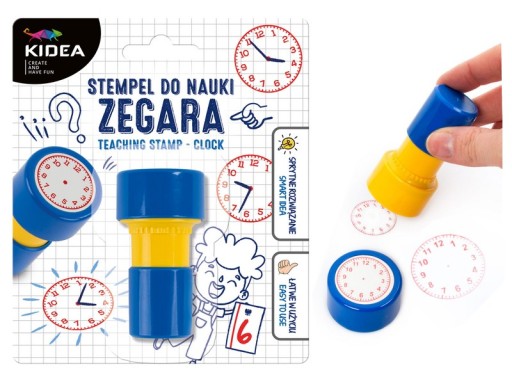 PEČIATKA NA UČENIE ČASU NA HODINÁCH SNZKA KIDEA
