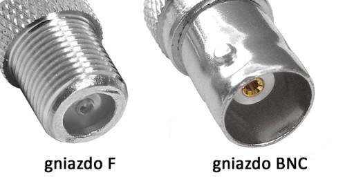 RF anténny adaptér F/gn-BNC/gn 75Ohm