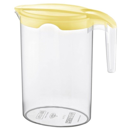 Džbán na nápoje, voda, džús, kompót, plast, s vrchnákom, 1,75L