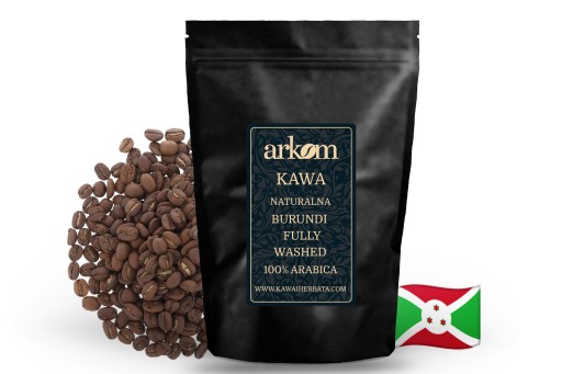 Arabica Burundi plne premytá zrnková káva 50g