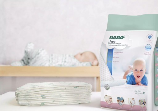 NENO JEDNORÁZOVÉ HYGIENICKÉ PODLOŽKY 60x90 10 ks