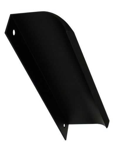 Okrajová nábytková úchytka MAT BLACK LOFT 18cm, elegantná kuchyňa UA02