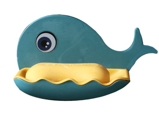 Miska na mydlo pre nádobu na mydlo do kúpeľa WHALE
