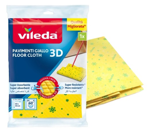 Vileda Super absorpčná 3D utierka na podlahu