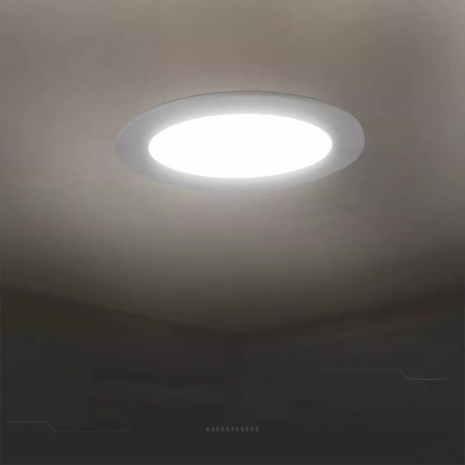 V-TAC Premium Downlight LED Panel 6W Okrúhly fi120 VT-61006 4000K 660lm