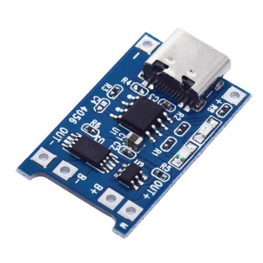 527 TP4056 Li-ion USB Type-C 1A nabíjačka