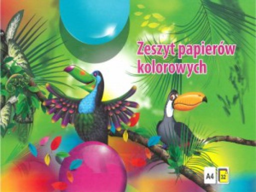 ŠKOLSKÝ BLOK FAREBNÝ PAPIER NA TVORIVÚ PRÁCU