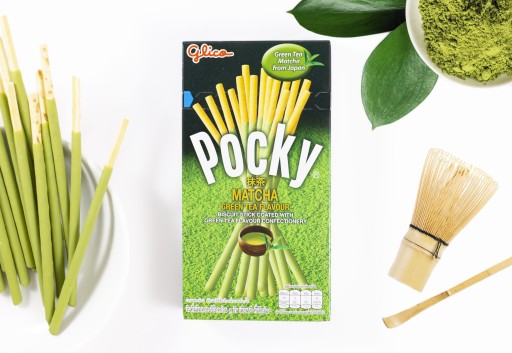 POCKY GREEN TEA MATCHA FLAVOR 35G