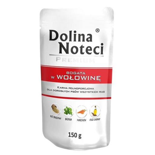 DOLINA NOTECI MOKRÉ KRMIVO PRE PSA HOVÄDZIE