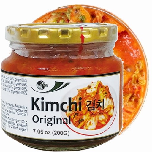 Kapustová zelenina KimChi Čerstvá pikantná pálivá originál v tégliku 200g ORIENTAL F&B