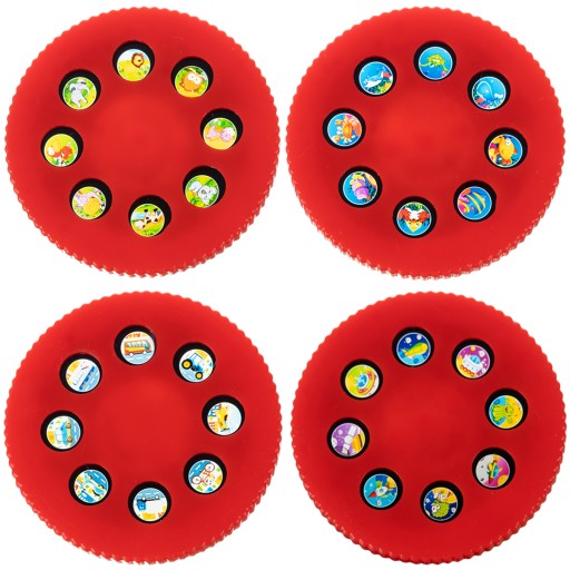 FLASHLIGHT diaprojektor Lampa SLIDES 2v1 32 diapozitívov