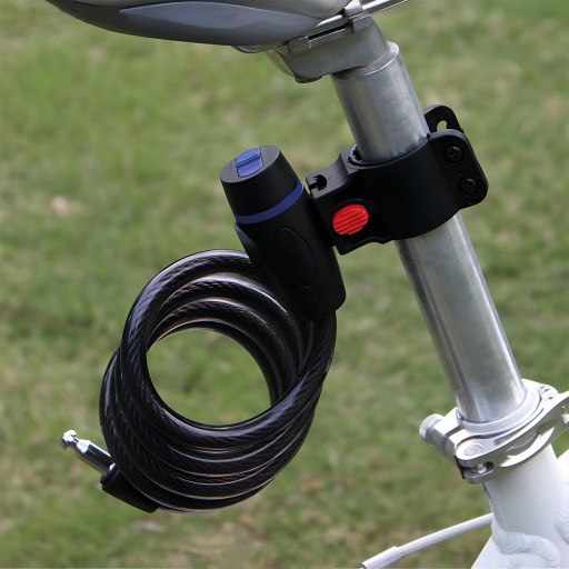 BIKE LOCK BIKE LOCK KÁBEL S KĽÚČOM DLHÝ 1 meter