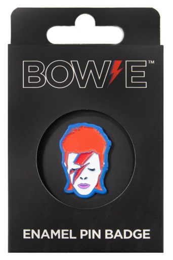 Špendlík na oblečenie David Bowie Aladdin Sane