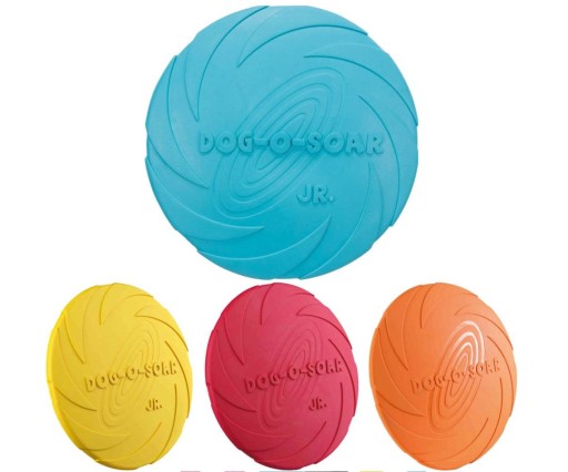 Frisbee disk LIETAJÚCA HRAČKA pre psa pod tanier APORT 15cm Miska 2v1