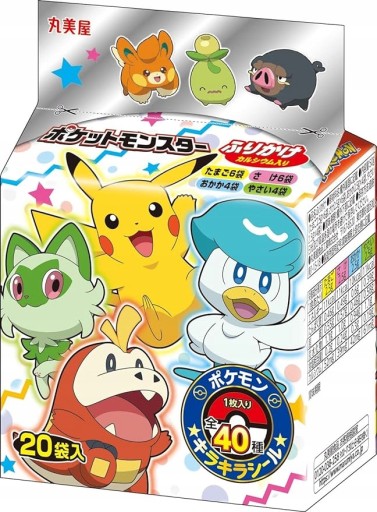 POKEMON FURIKAKE MINI-BALENIE 50g mix 4 príchutí