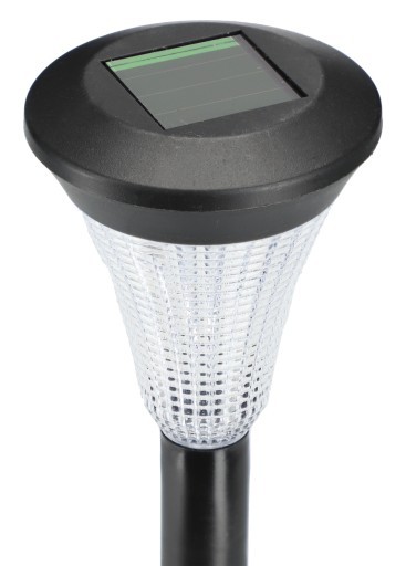 Solárne LED záhradné svietidlo, vstavaný stĺpik