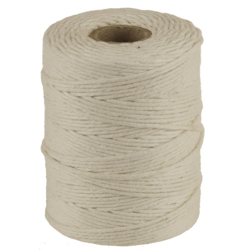 BAVLNA A POLYESTER MÄSOVÁ NITE 250g BIELE MÄSOVÁ NITE 150M