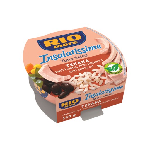 TEXANSKÝ ŠALÁT S TUNIAKOM 160g RIO MARE