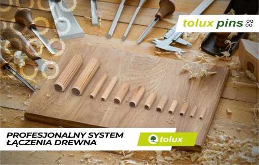 TOLUX ŠPIČKY - ŠPIČKY TOLUX DREVENÝ NÁBYTOK 8x100 100 ks.