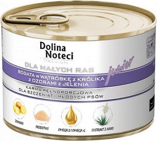 Dolina Noteci Junior Malá králičia pečeň 185g