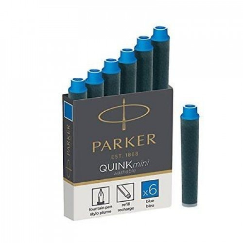 Umývateľné mini náplne do pera PARKER