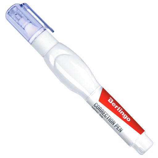 Berlingo korektorové pero 8 ml, plastový hrot, 1 kus