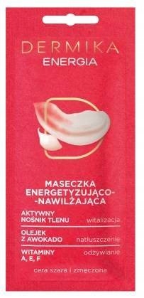 Hydratačná pleťová maska DERMIKA ENERGIA 10ml