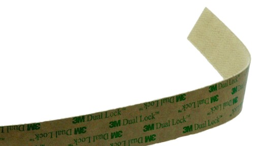Priemyselný suchý zips 2,5x50cm s lepidlom 3M Dual Lock