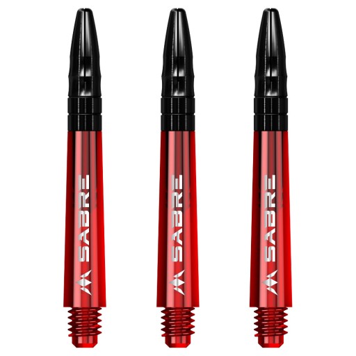 MISSION SABRE SHAFTS ČERVENÉ TABUĽKY NA RAMENE TWEENIE