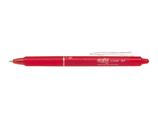 PILOT FRIXION AUTOMATICKY ZMAZATELNÉ GULIČKOVÉ PERO ČERVENÉ 0,7 mm