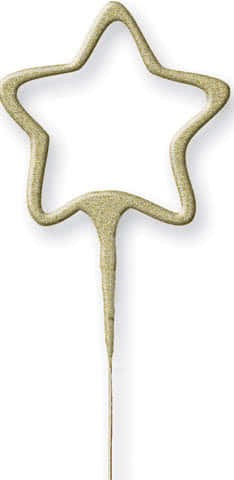 Sviečka prskavky hviezda 17 cm 1 kus