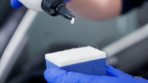 ADBL Glass Cube Felt Cube na ručné leštenie skleneného skla